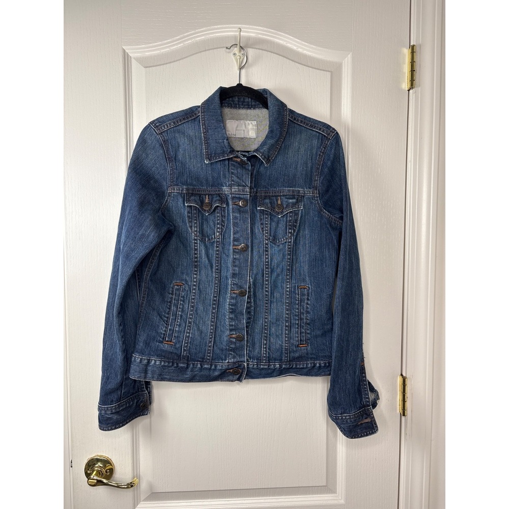 Old Navy Blue Denim Jean Trucker Jacket